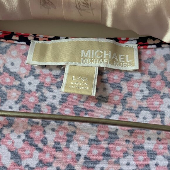 NWOT Michael Kors Floral Top - Picture 3 of 5